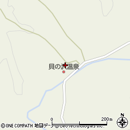 秋田県秋田市太平山谷長坂周辺の地図