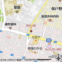 秋田セントラル不動産株式会社周辺の地図