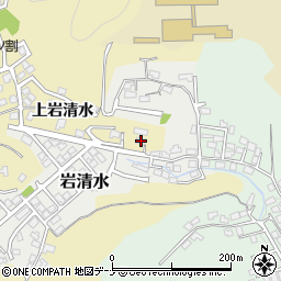 岩手県盛岡市三ツ割上岩清水83周辺の地図