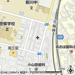 平和台東幼児公園周辺の地図