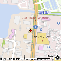 ネッツトヨタ秋田　臨海本店周辺の地図