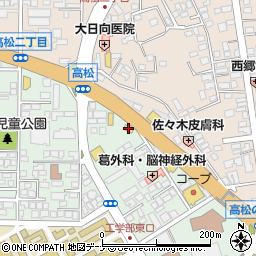 すき家４号盛岡上田店周辺の地図