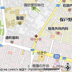 田宮味噌正油店周辺の地図