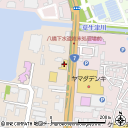 ネッツトヨタ秋田臨海本店周辺の地図