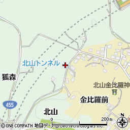 岩手県盛岡市上田狐森9周辺の地図