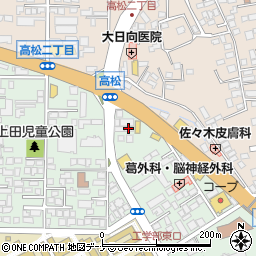 コンフォート上田周辺の地図