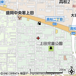 ハイツ上田周辺の地図