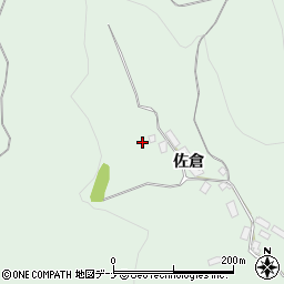 岩手県盛岡市下米内佐倉87周辺の地図