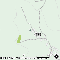 岩手県盛岡市下米内佐倉23周辺の地図