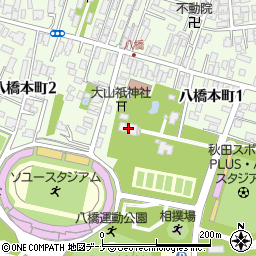 日吉八幡神社周辺の地図