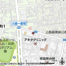茂八 秋田 小料理周辺の地図