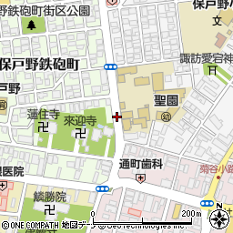 聖園短期大学前周辺の地図