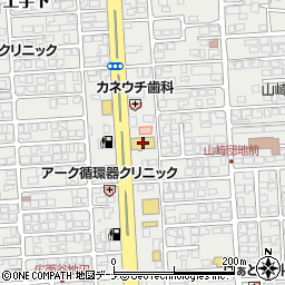 秋田県秋田市広面谷地沖7周辺の地図