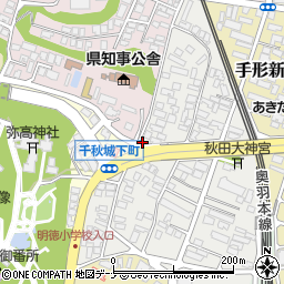 おしゃれハウスみるく千秋城下町店周辺の地図