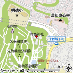 フレンチレストラン千秋亭周辺の地図