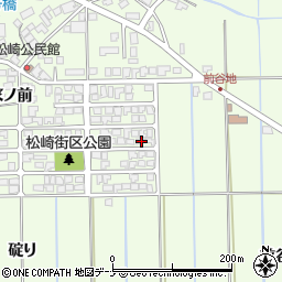 秋田県秋田市下北手松崎碇り6-3周辺の地図