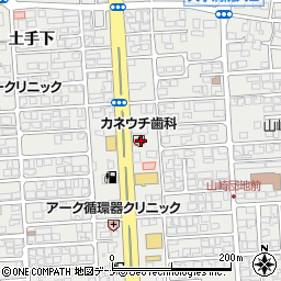 秋田県秋田市広面谷地沖4周辺の地図