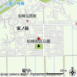 秋田県秋田市下北手松崎碇り31周辺の地図
