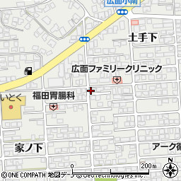 読売新聞秋田東部サービスセンター周辺の地図