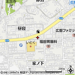 イチノセキ　時計店周辺の地図