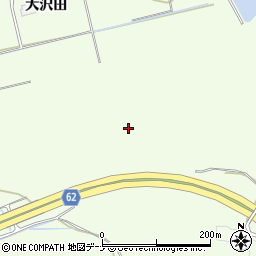 秋田県秋田市下北手松崎巻ノ沢周辺の地図