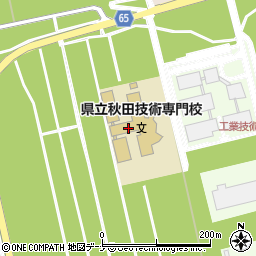 秋田県立秋田技術専門校周辺の地図