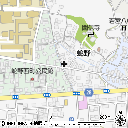 芹田和裁教室周辺の地図