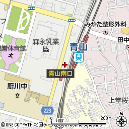 麺屋路ばた青山店周辺の地図
