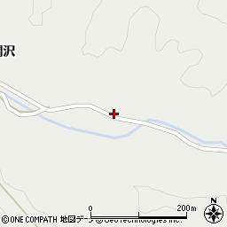 秋田県秋田市太平中関家ノ沢12周辺の地図