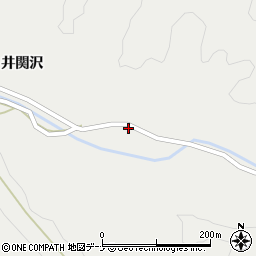 秋田県秋田市太平中関家ノ沢38周辺の地図