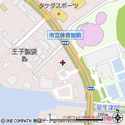 ラビット　秋田臨海店周辺の地図