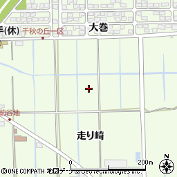 秋田県秋田市下北手松崎周辺の地図