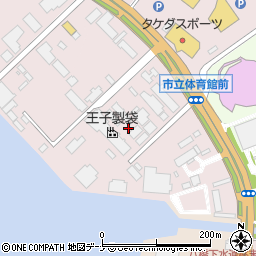秋田県秋田市八橋（下八橋）周辺の地図