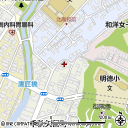 旅館白鳥荘周辺の地図