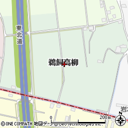 岩手県滝沢市鵜飼高柳周辺の地図
