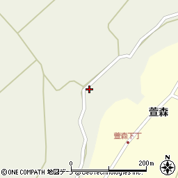 秋田県秋田市河辺三内三内段20-1周辺の地図
