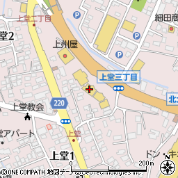 ＡＯＫＩ盛岡上堂店周辺の地図