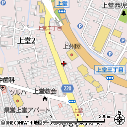 盛岡上堂郵便局 ＡＴＭ周辺の地図