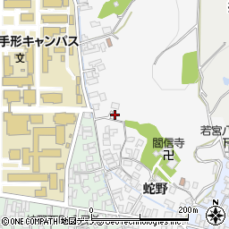 秋田県秋田市手形大沢4周辺の地図