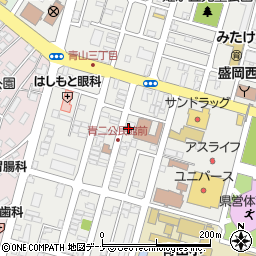 松尾餅店周辺の地図