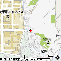 秋田県秋田市手形大沢5周辺の地図