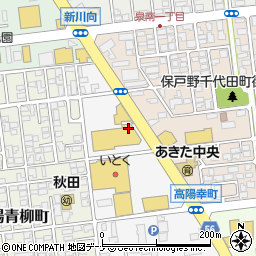 株式会社秋田スズキ　本社周辺の地図