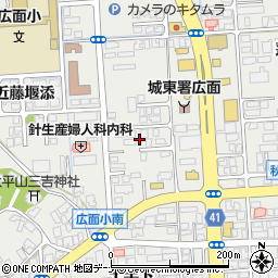 小児科内科橋本愛隣医院周辺の地図