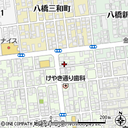 株式会社山二　カーピット八橋ＳＳ周辺の地図
