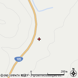 秋田県仙北市西木町桧木内山口364周辺の地図