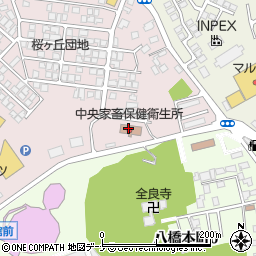 秋田県中央家畜保健衛生所周辺の地図
