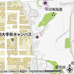 秋田県秋田市手形大沢10周辺の地図