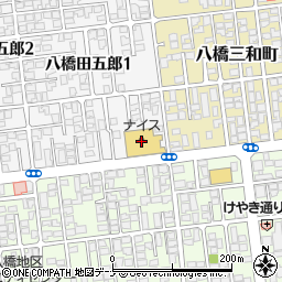 株式会社ナイス　八橋店周辺の地図