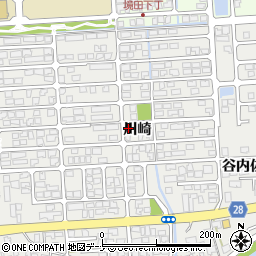 秋田県秋田市広面川崎23-5周辺の地図