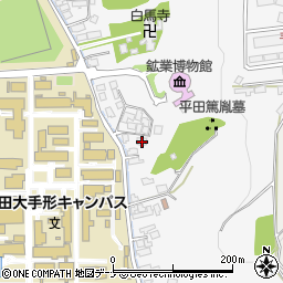 秋田県秋田市手形大沢507周辺の地図
